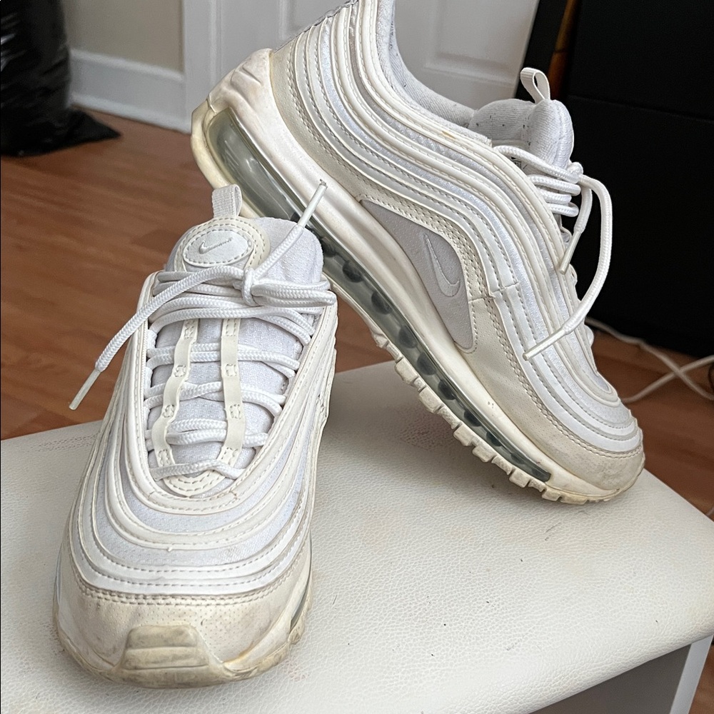 Nike Air Max 97 in White and Cream